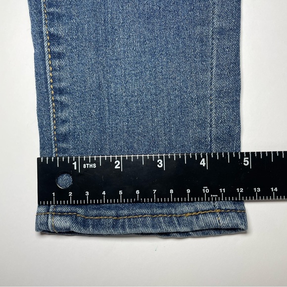 Kendall & Kylie Skinny Jean Women’s 8 Blue Medium Wash Mid Rise Ankle Classic - Picture 11 of 12